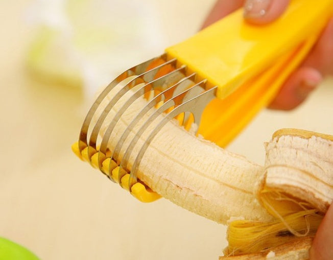 EasySlice Pro: Ergonomic Banana & Sausage Cutter