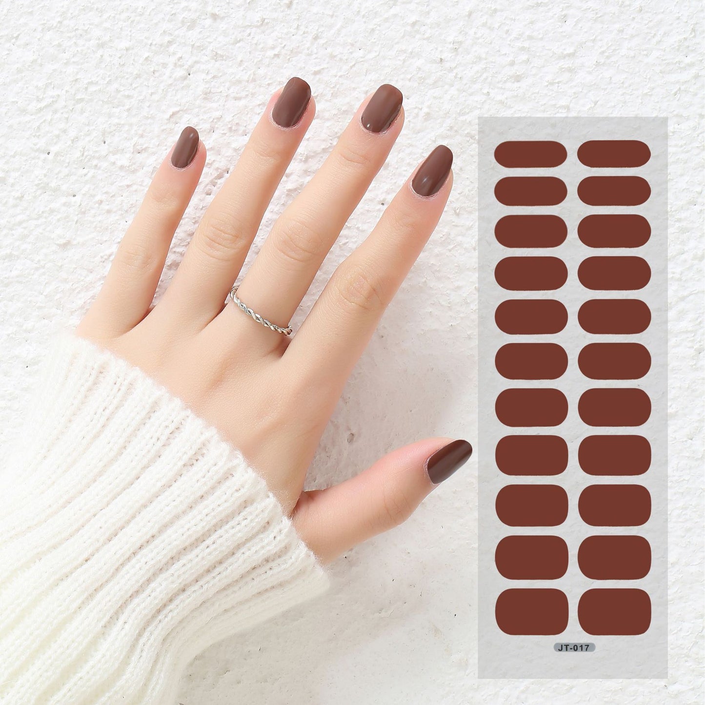 Thermal Semi-curing Nail Beauty Stickers: Phototherapy Gel Elegance