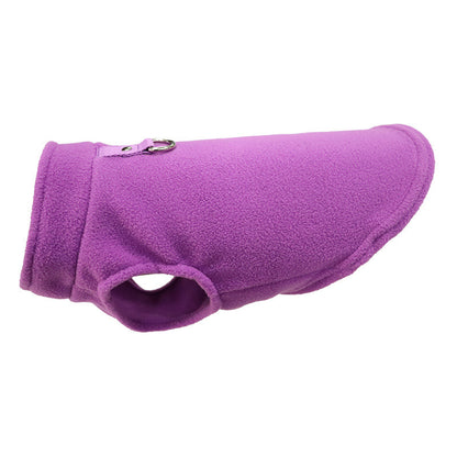 Cozy Pet Clothes Dog Thickened Solid Color Polar Fleece