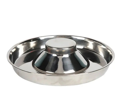 Pet Stainless Steel Dog Bowl Puppy Litter Food Feeding Dish Weaning Silver Stainless Feeder Water Bowl Pets Feeder Bowl  Killer Products