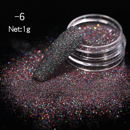 Starry Gradient Nail Shimmer Powder Kit