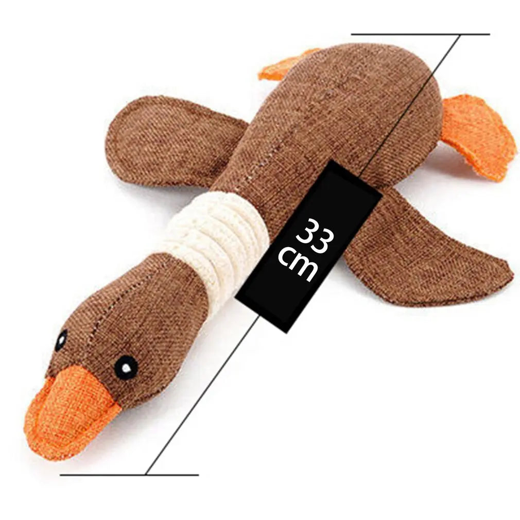 Dog Squeak Toys Wild Goose Sounds Toy Cleaning Teeth Puppy Dogs Chew Training Plush Dog Toys  Killer Products