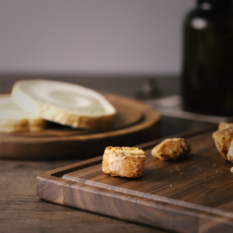 Walnut Wonder: Dual-Sided Cutting & Serving Board