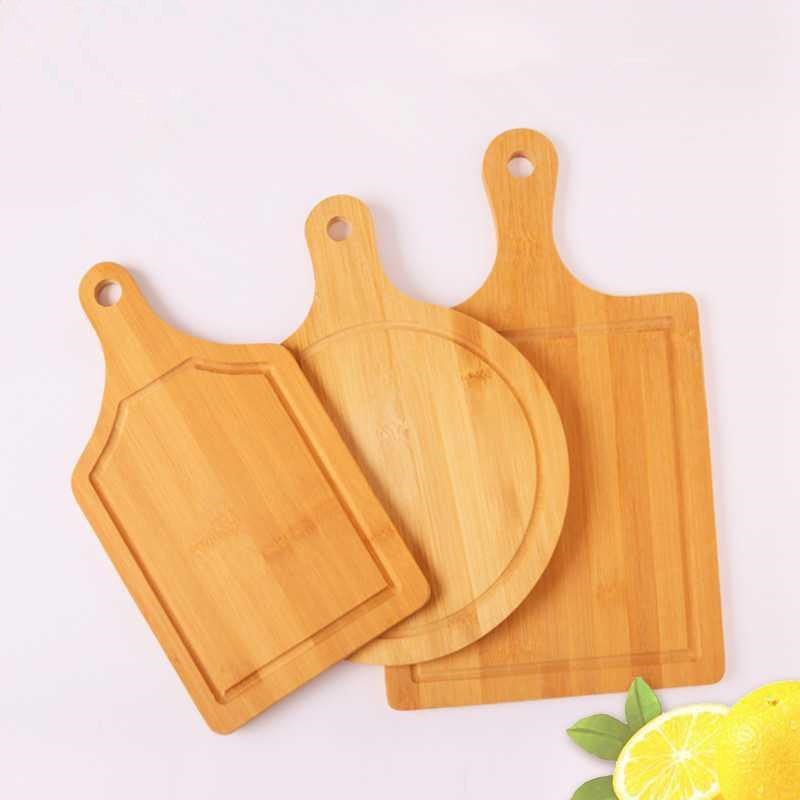 Bamboo Fusion Board: Pizza & Fruit Chopping Delight