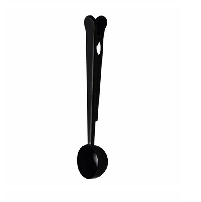 ScoopSeal Stainless Steel Coffee Clip Spoon