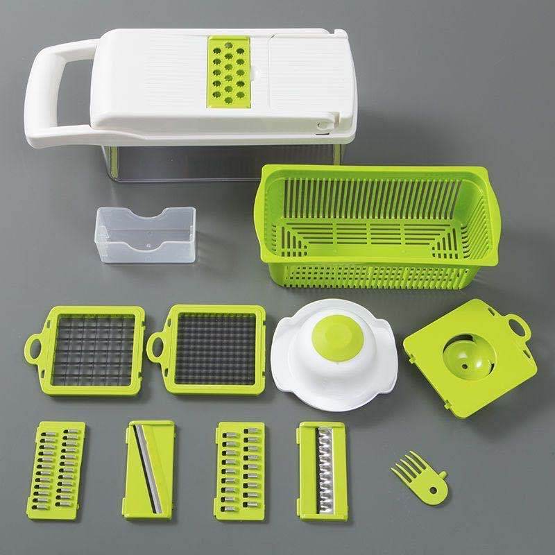 Effortless Multifunctional Vegetable Cutter for Kitchen Slicing and Dicing - Killer Products