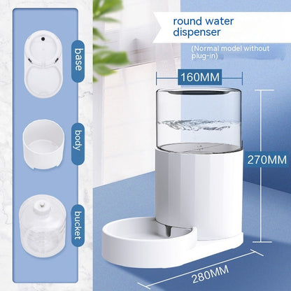 Hydrate & Nourish: Cat Water Fountain Automatic Pet Feeder