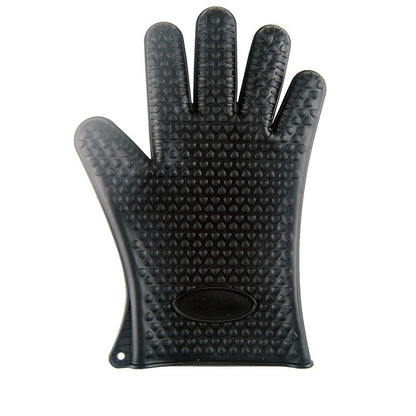 Silicone BBQ & Oven Mitts - Heat Resistant Gloves