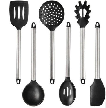 Silicone Utensil Set: Modern 9-Piece Kitchen Kit