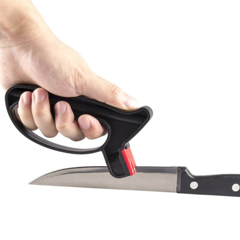 Handheld Knife Sharpener: 2-In-1 Scissor Blade Kitchen Gadgets