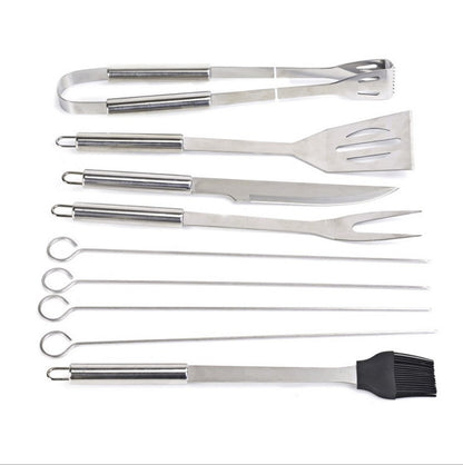 Ultimate 10-Piece BBQ Tool Set for Outdoor Grilling