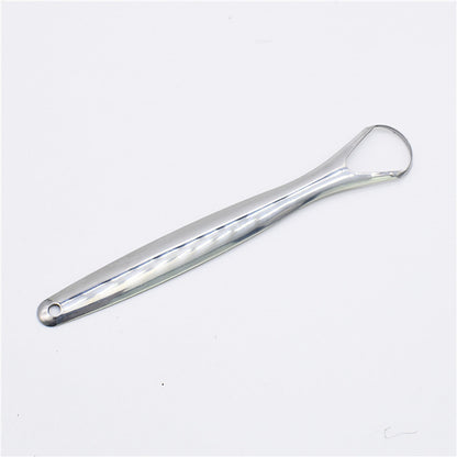 Stainless Steel Tongue Scraper Oral Care Tools: Fresh Breath Essential