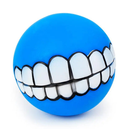 Funny Pets Dog Puppy Cat Ball Teeth Dog Toy PVC Chew Sound Dogs Play Fetching Squeak Toys  Killer Products