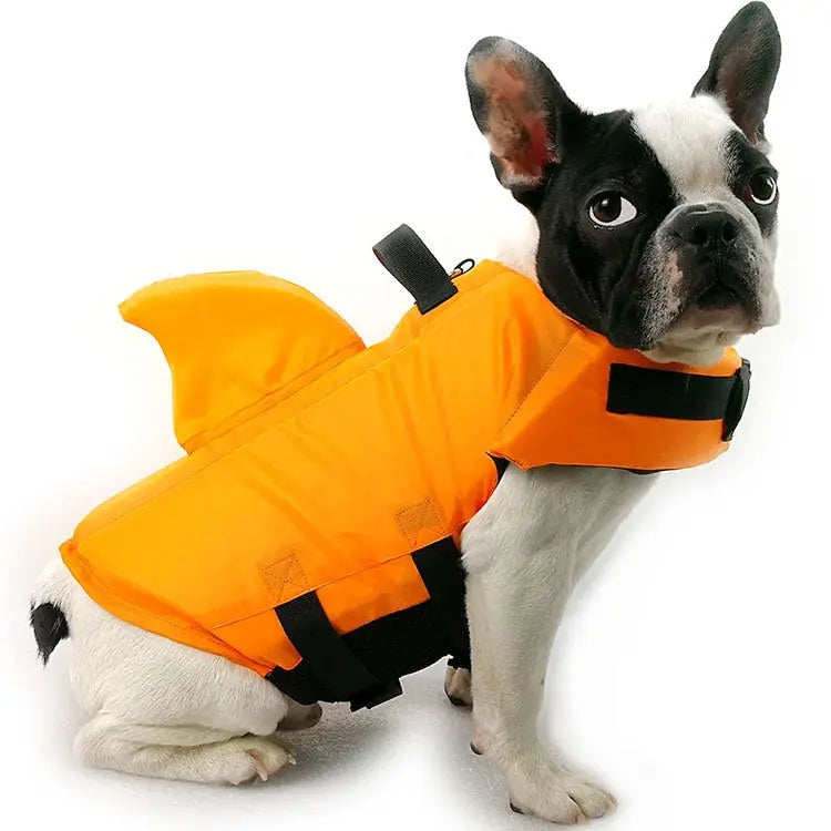 Dog Life Vest Summer Shark Pet Life Jacket Dog Clothes Dogs Swimwear Pets Swimming Suit  Killer Products