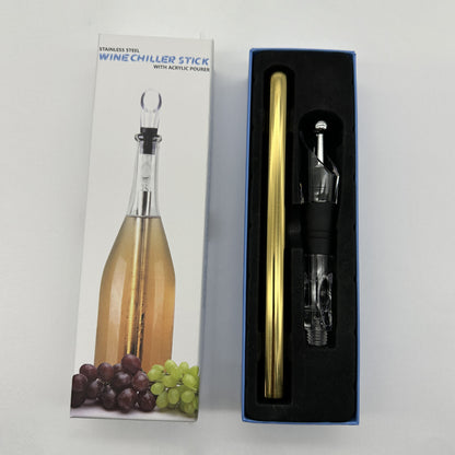 ChillMaster: 3-in-1 Stainless Steel Wine Cooling Rod