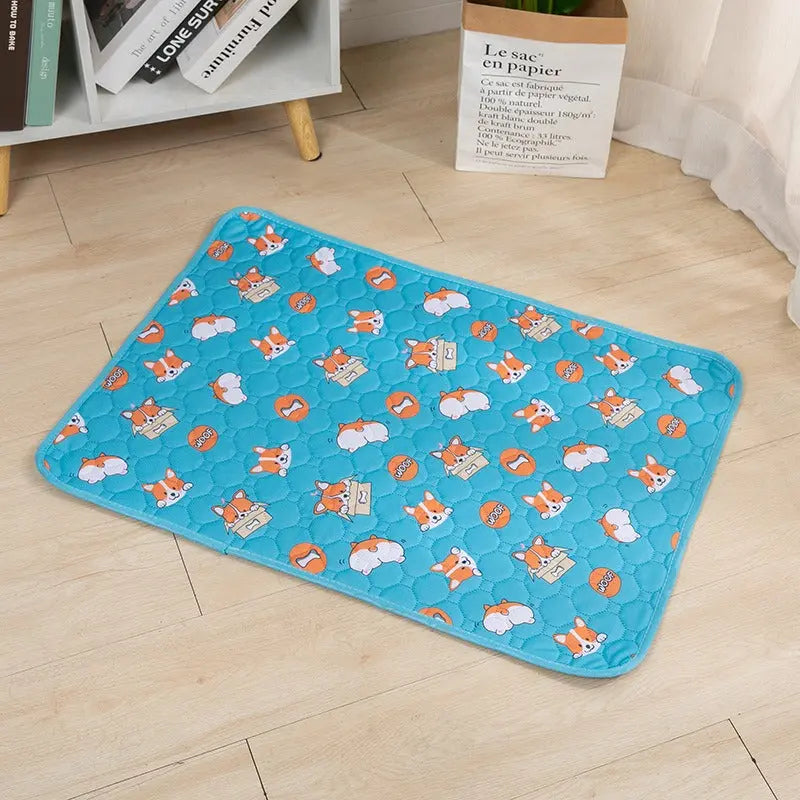 Water Absorbing Pet Urine Pad Skid Resistant Easy Drying Cat Litter Mat Training Pad Washable Reusable Pet Urine Pad  Killer Products