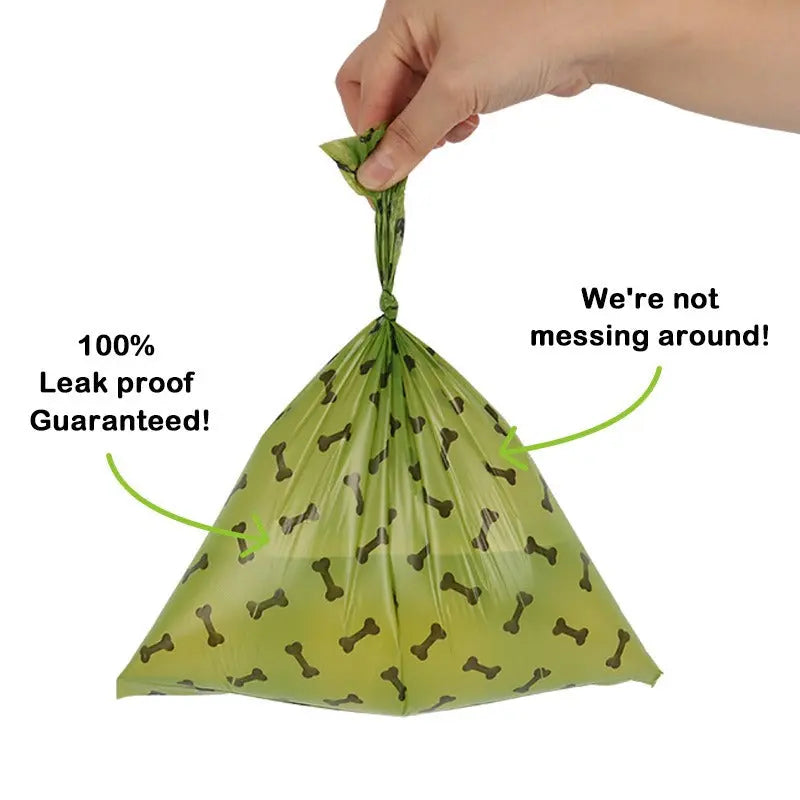 Eco-Friendly Dog Poop Bags – 18 Rolls for Easy Dog Poop and Garbage Cleanup Pet Waste  Killer Products