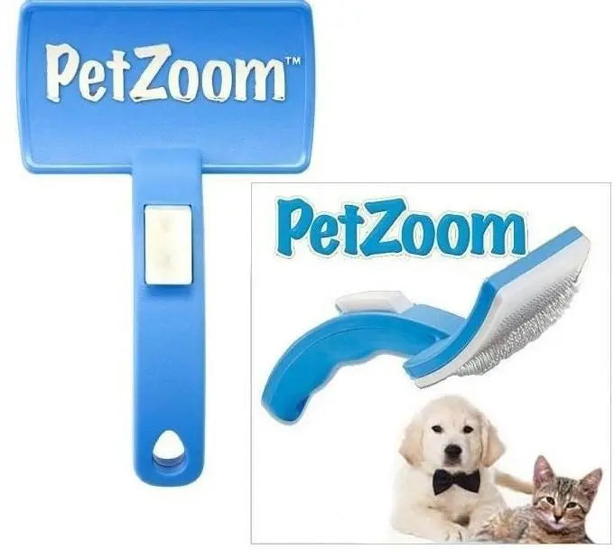 PetZoom Dog Brush for Dogs and Cats Pet Grooming Brush Removes Mats and Tangles For Long and Short Haired Pets  Killer Products