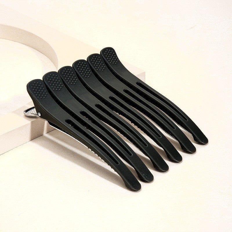 Pro Duckbill Hair Clips - 6 Pack in Stylish Colors