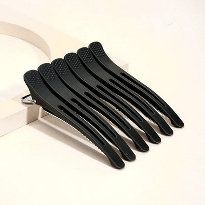 Effortless Styling: Plastic Barber Duckbill Fish Mouth Clips