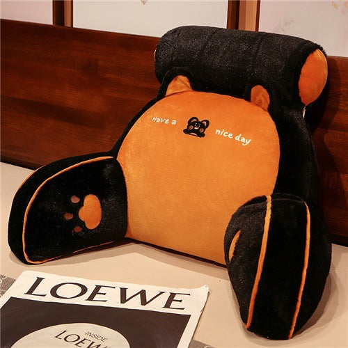 Cartoon Bedside Cushion Neck Protection Waist Pillow Companion
