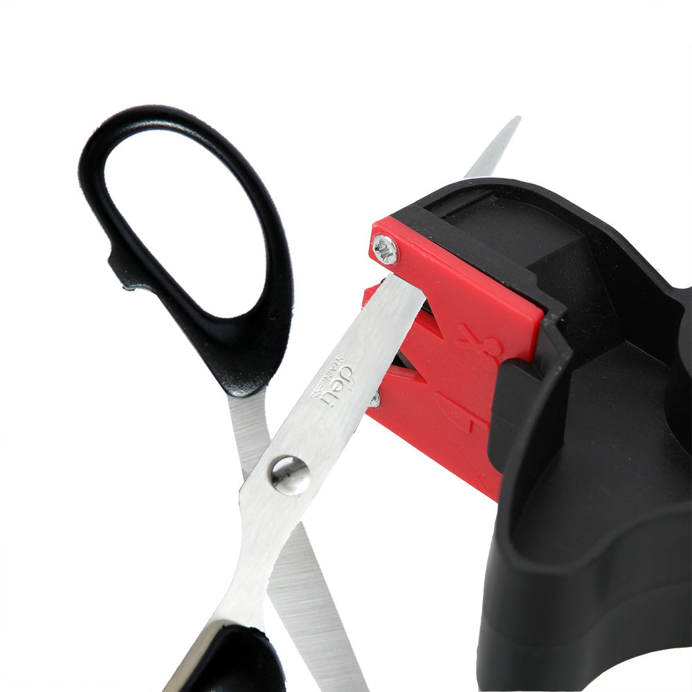 Handheld Knife Sharpener: 2-In-1 Scissor Blade Kitchen Gadgets