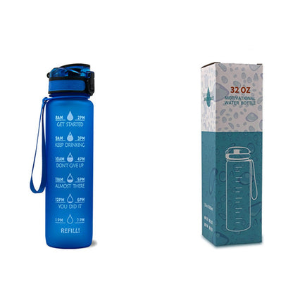 HydraTime Motivational Tritan Water Bottle