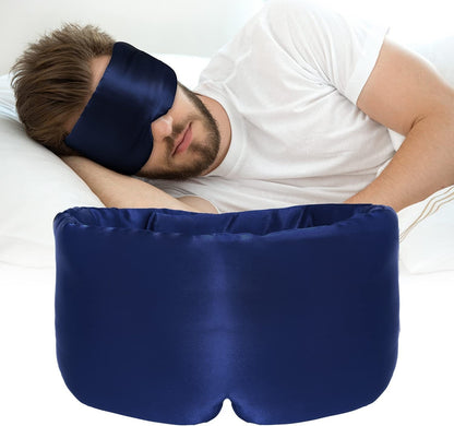 SilkSoft All-In-One Eye Mask for Restful Sleep