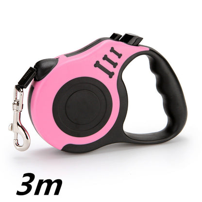 Effortless Control Pet Automatic Telescopic Traction Rope Leash