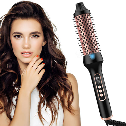 Gentle Glide Anion Roller Comb with Dual PTC Heat