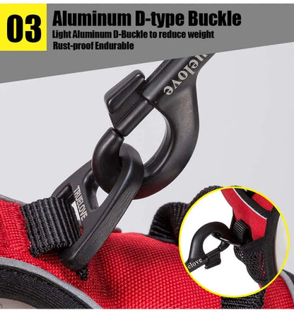 TrueLove Pet Adjustable Safety Reflective Nylon Harness for Small, Medium and Large Dogs
