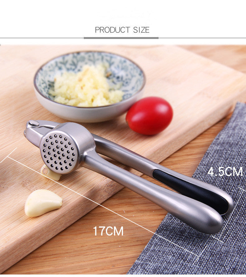 Garlic Master: Manual Mashing Tool for the Kitchen