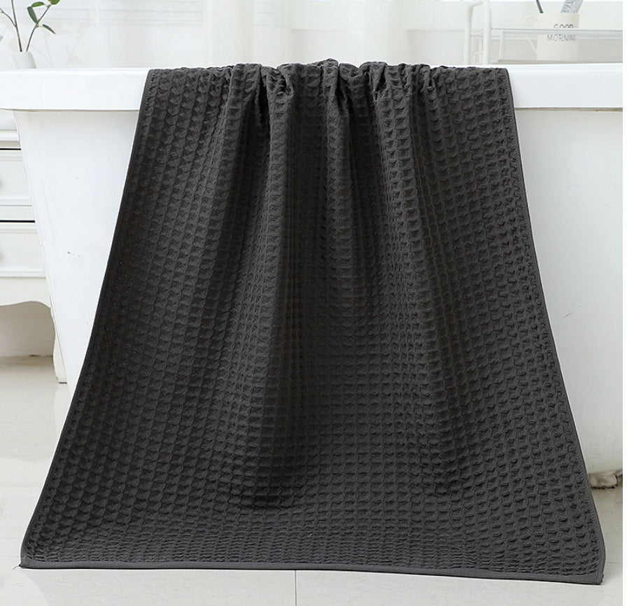 Luxurious Quick-Dry Cotton Bath Towel: Ultimate Absorbency Unisex Wipe