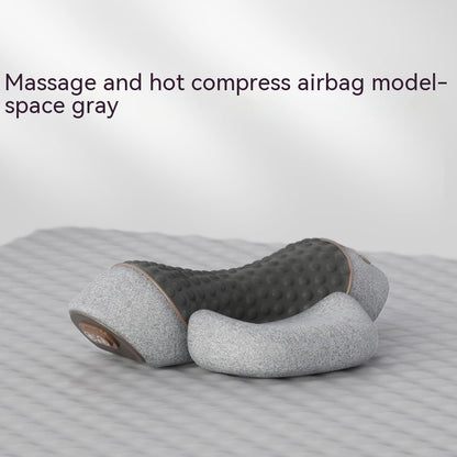 ThermoVibe Neck Pillow: Memory Foam & Massage Care