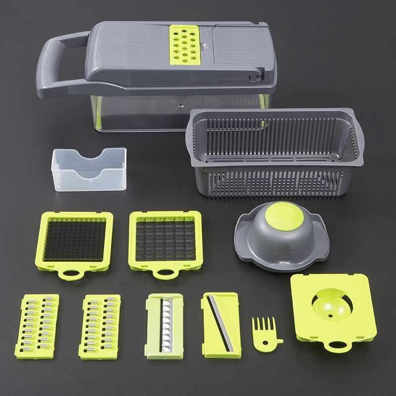 Effortless Multifunctional Vegetable Cutter for Kitchen Slicing and Dicing