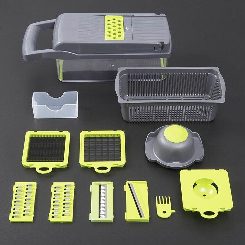 Effortless Multifunctional Vegetable Cutter for Kitchen Slicing and Dicing - Killer Products