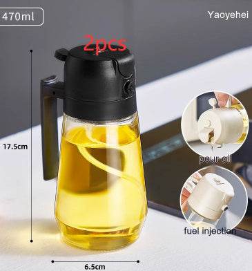 470ml Olive Oil Sprayer Dispenser for Cooking, BBQ & Air Fryer - Killer Products