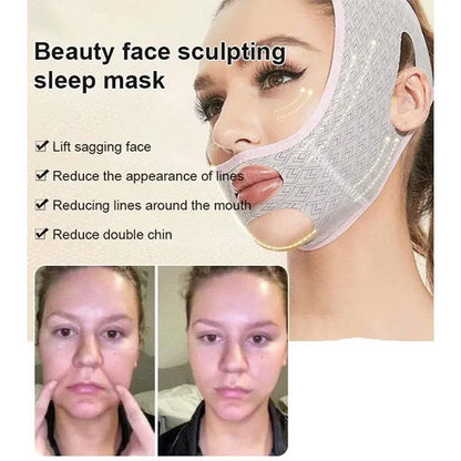 Pink Face Lifting Mask - Non-Thin Support Tool