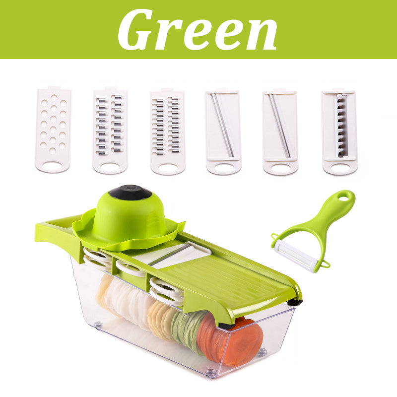 Effortless Multifunctional Vegetable Cutter for Kitchen Slicing and Dicing