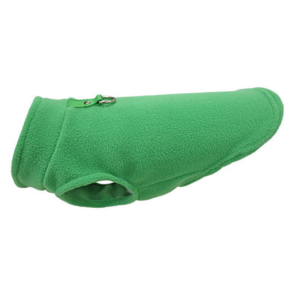 Cozy Pet Clothes Dog Thickened Solid Color Polar Fleece