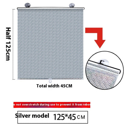 EasyFit Sunshade: Punch-Free Balcony Window Cover