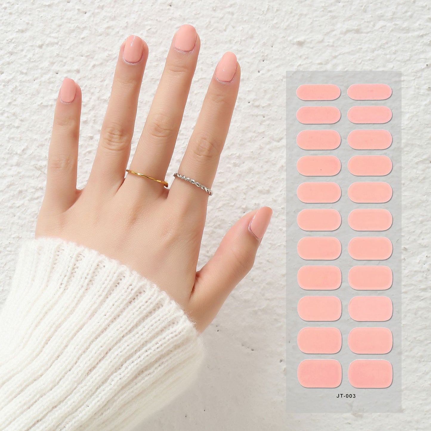 Thermal Semi-curing Nail Beauty Stickers: Phototherapy Gel Elegance