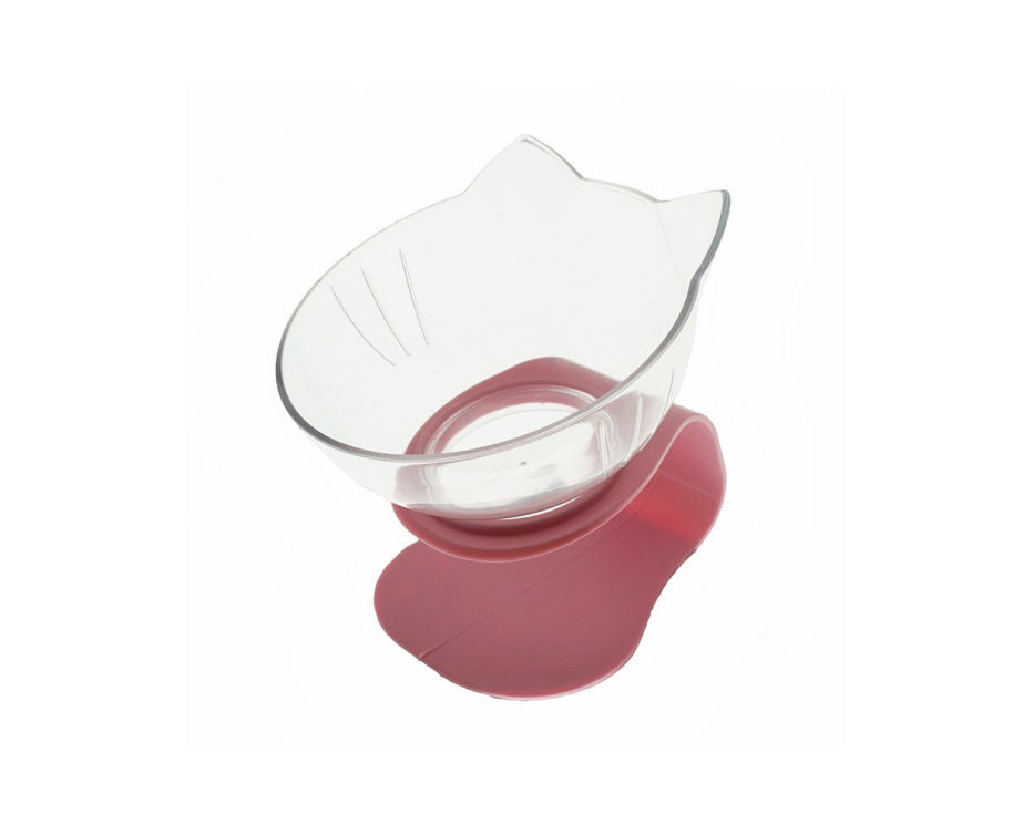 Cat Double Bowl: Protects Cervical Vertebra, Elevates Feeding Comfort