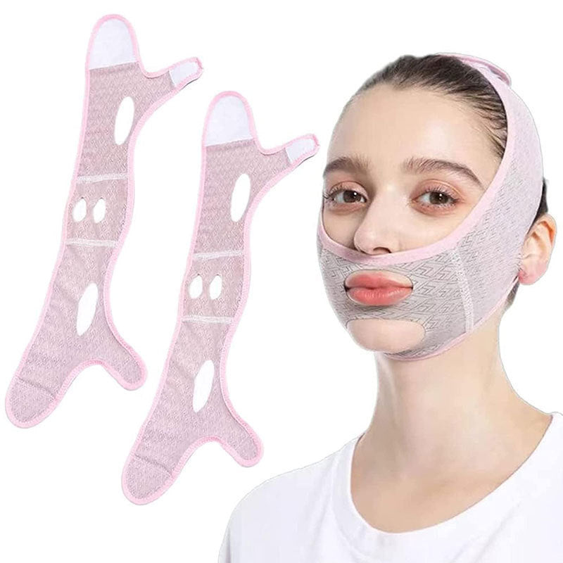 Pink Face Lifting Mask - Non-Thin Support Tool