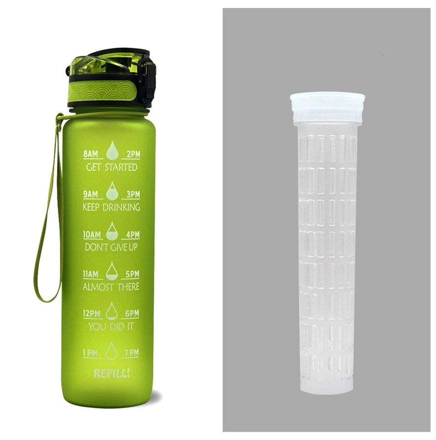 HydraTime Motivational Tritan Water Bottle