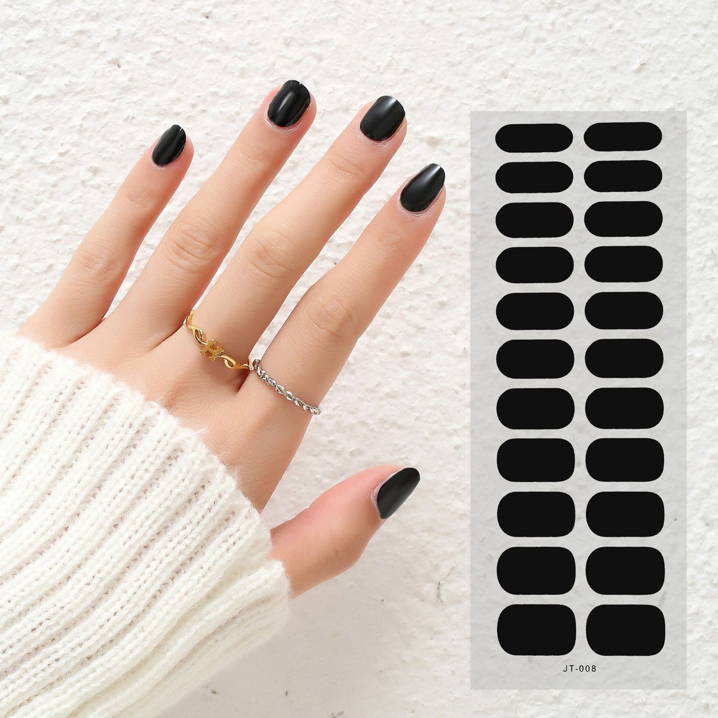 Thermal Semi-curing Nail Beauty Stickers: Phototherapy Gel Elegance