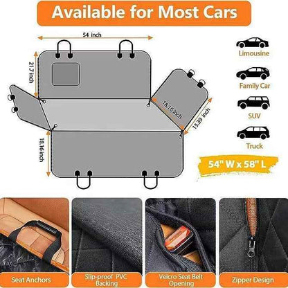 Pet Mat Car Rear Seat Cushion Water And Dirt Resistant