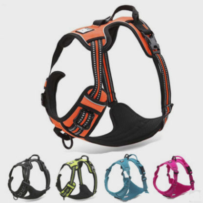 TrueLove Pet Adjustable Safety Reflective Nylon Harness for Small, Medium and Large Dogs