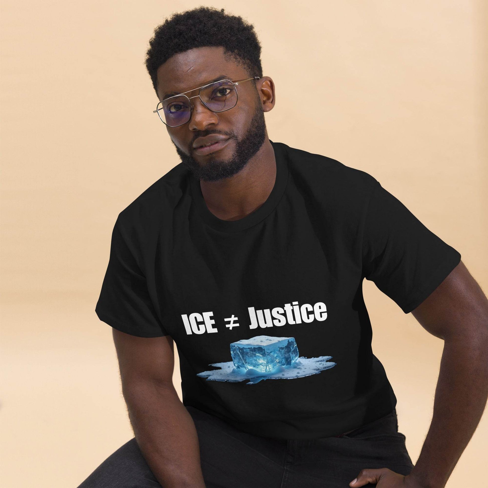 ICE Does Not Equal Justice T-Shirt – Bold Political Statement for Social Justice Warriors - Killer Products