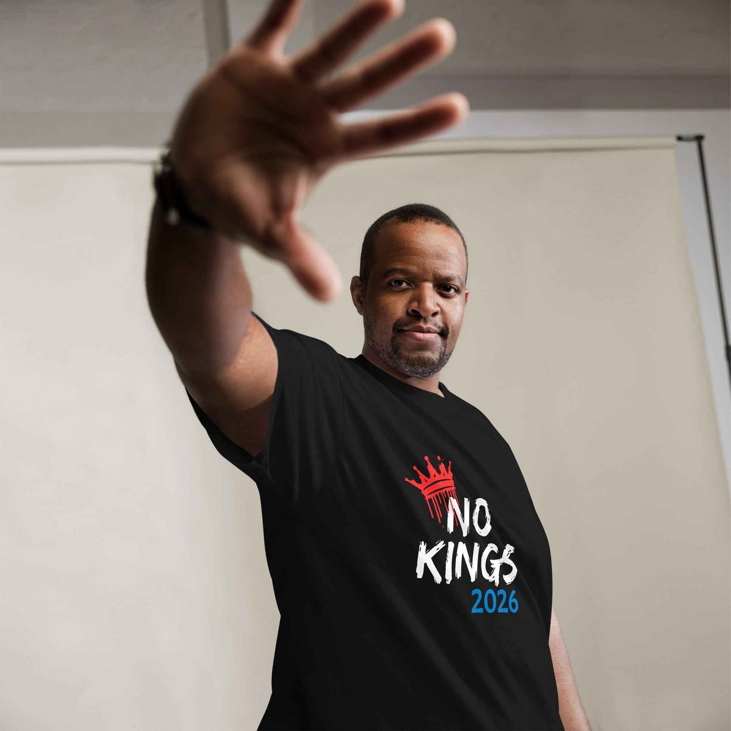 No Kings 2026 - PoliTee in black